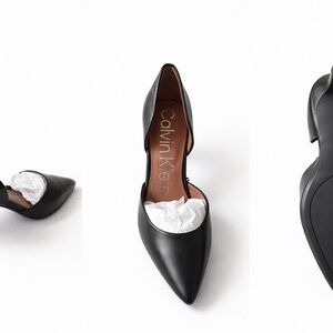 Calvin Klein Women's Black Heels